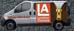 LA Leather Cleaners' free pickup